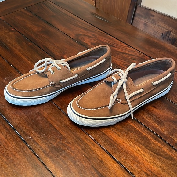 Sperry top-sider suede leather boat shoe size 8 1/2 - Picture 3 of 9